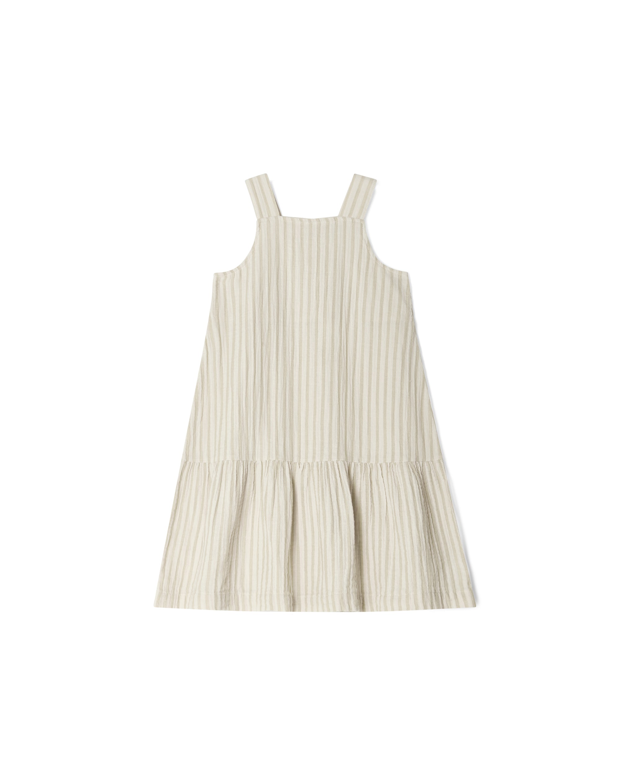 Vestido de gasa - Rayas guijarros