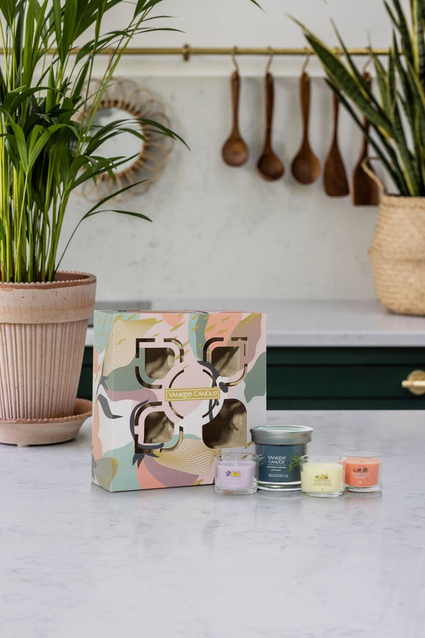 Gift Set - Tumbler & 4 Glass Votives