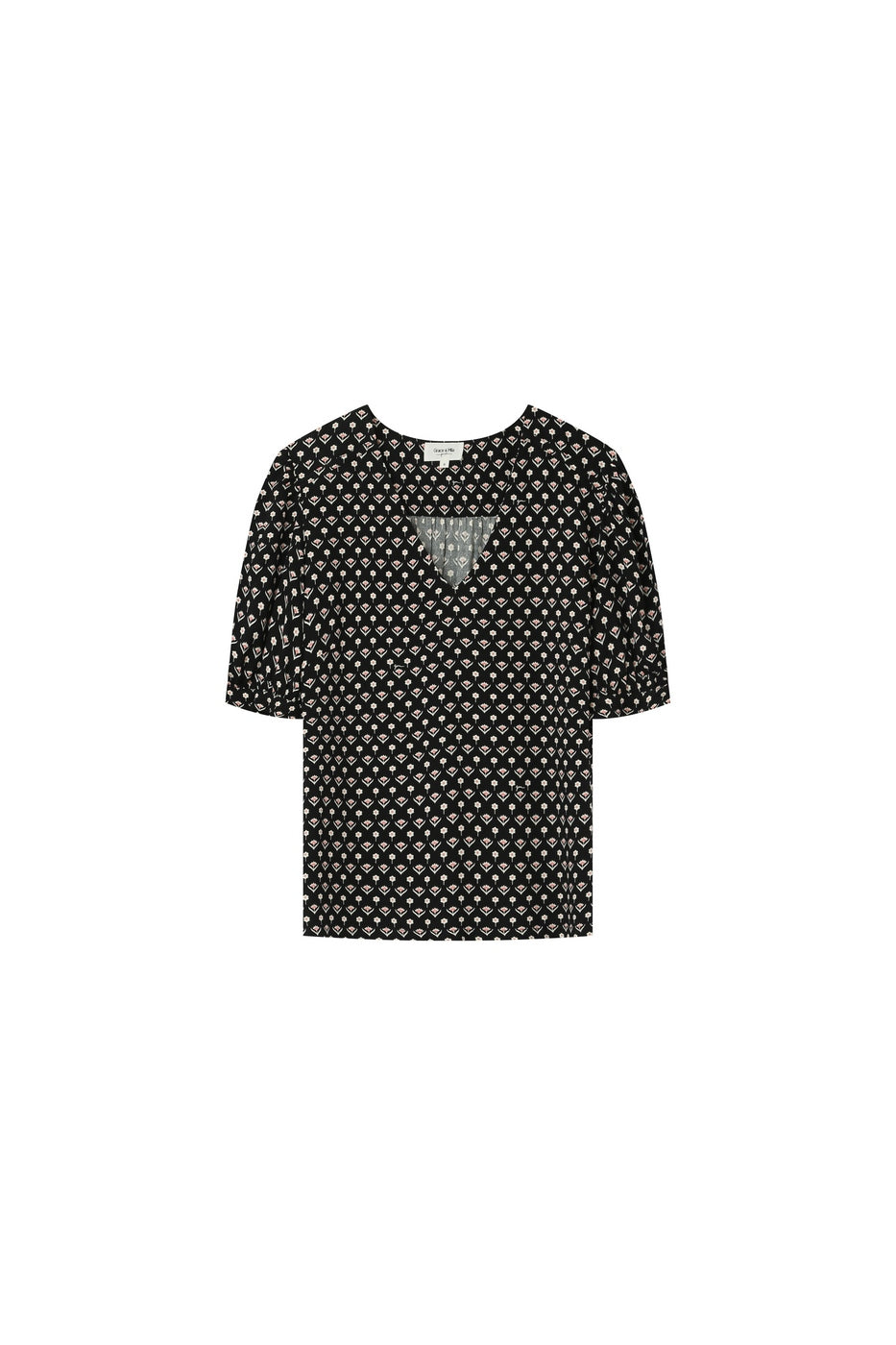 Giro Noir Blouse