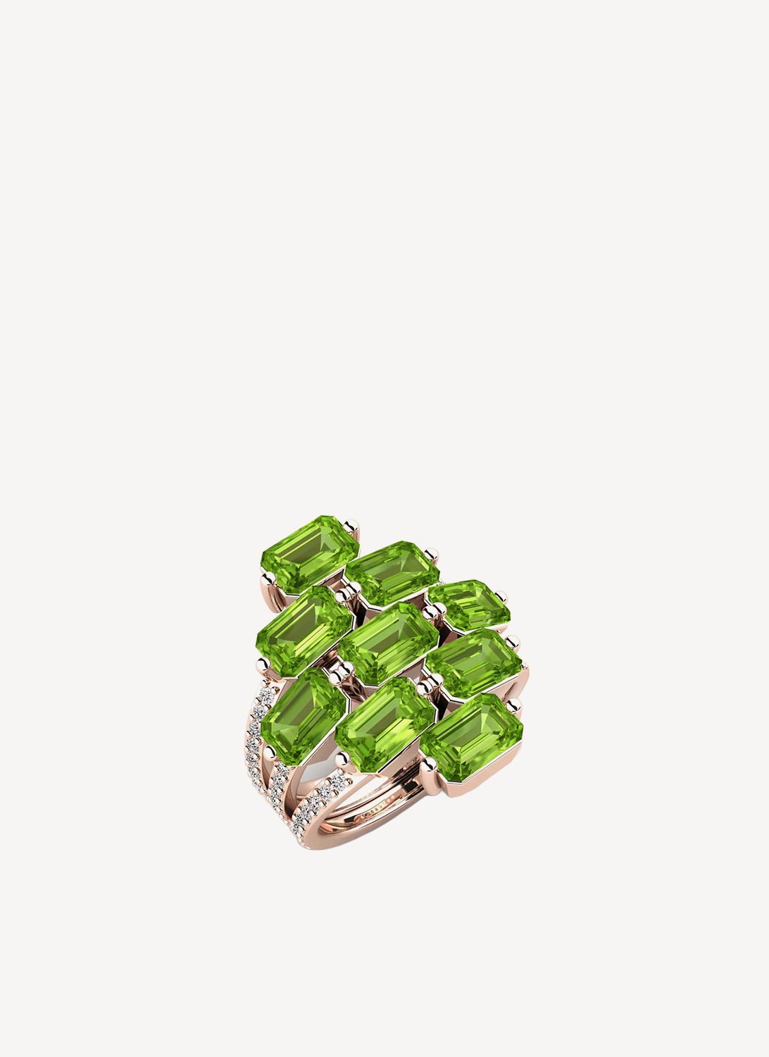 Givenchy - Chito Ring - Green/Silvery - Femme