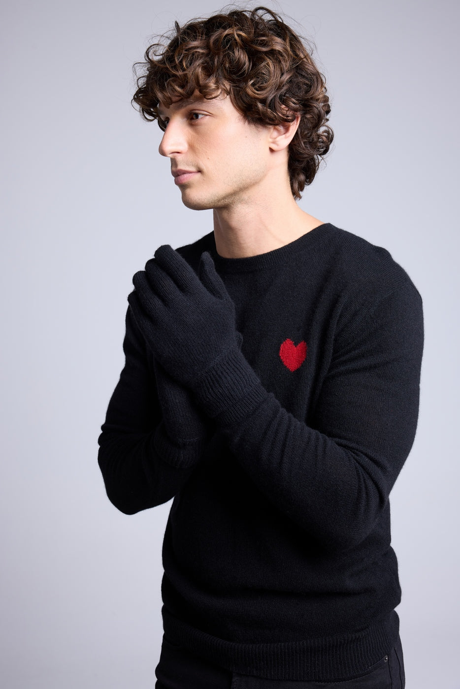 Gants Unisexe Gloves - Noir - Mixte