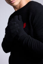 Gants Unisexe Gloves - Noir - Mixte