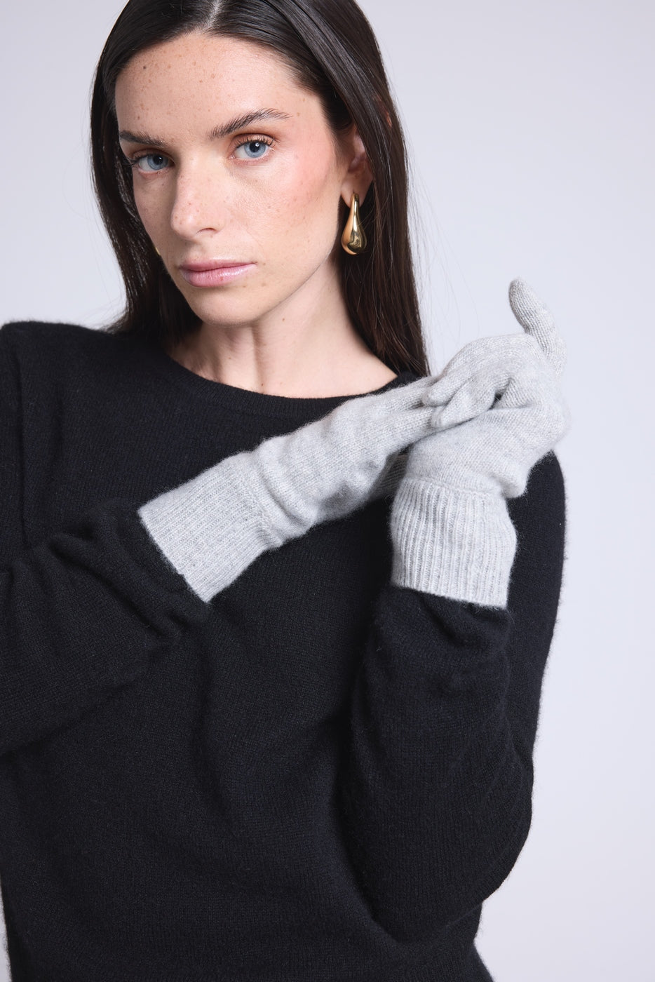 Guantes unisex Gloves - Gris claro - Mixto