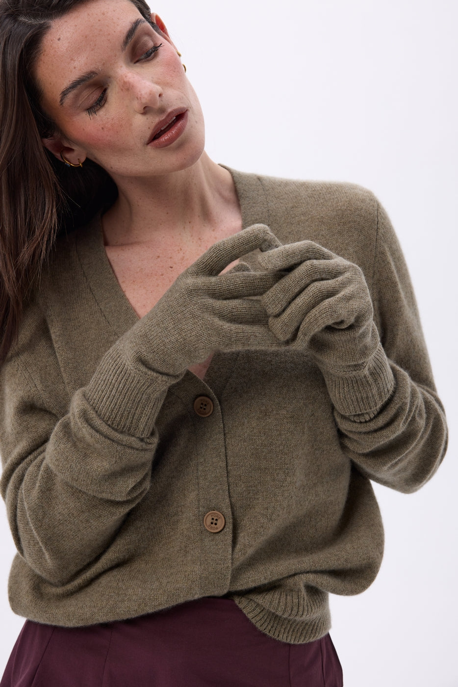 Guantes Gloves - Caqui jaspeado - Unisex