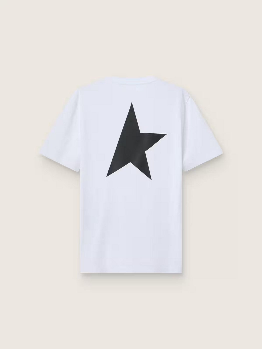 Golden Goose - T-Shirt Star M'S Regular Blanc