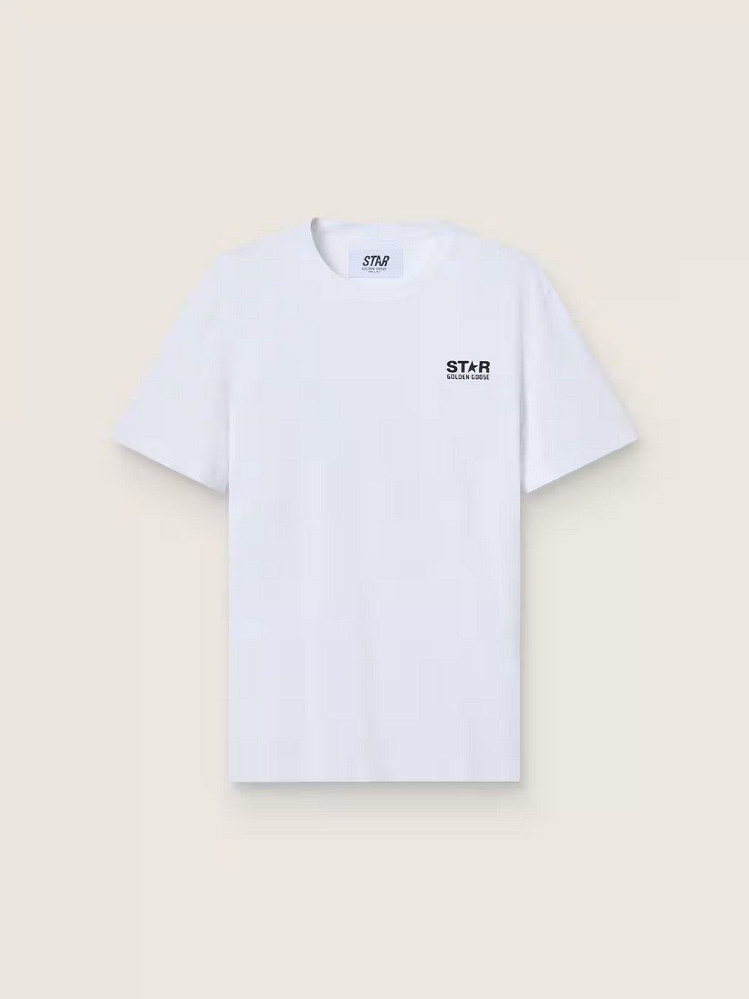 Golden Goose - T-Shirt Star M'S Regular Blanc