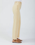 Straight Grace Color Trousers - Light Sand - Women