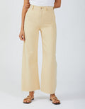 Straight Grace Color Trousers - Light Sand - Women