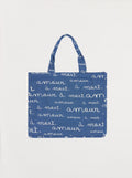 Bolso tote vaquero Amour de jacquard
