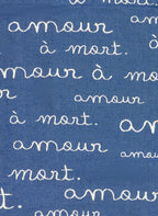 Veste Unisexe Amour Jacquard Denim