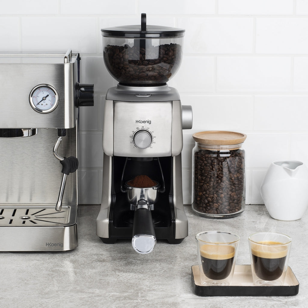 Coffee Grinder - Stainless Steel/Black
