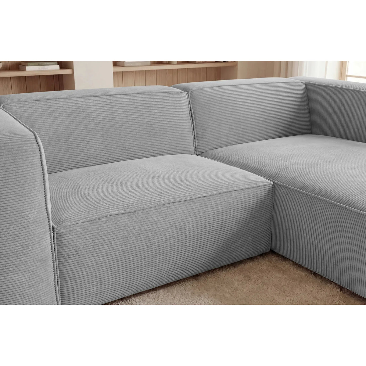 Basil Angle – Feincord – Ecksofa