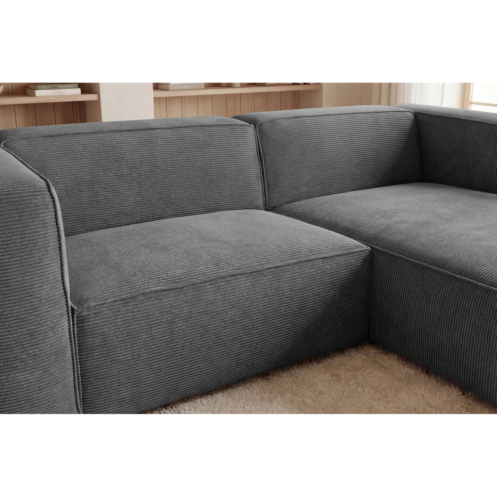 Basil Angle – Feincord – Ecksofa