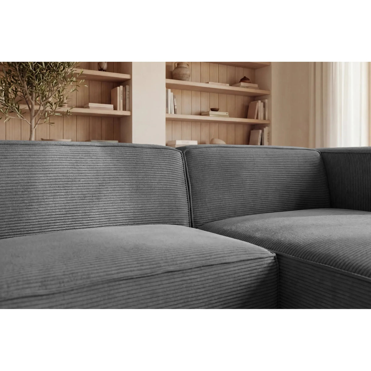 Basil Angle – Feincord – Ecksofa