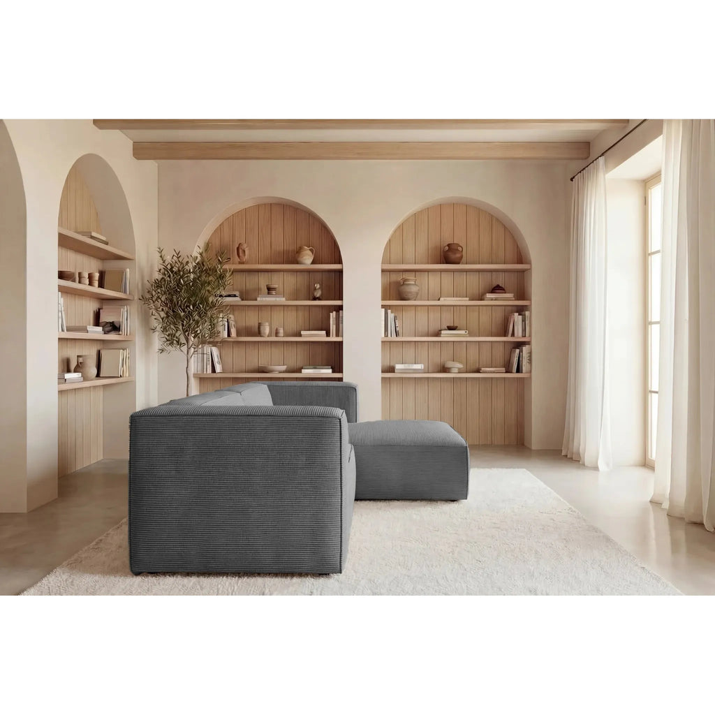 Basil Angle – Feincord – Ecksofa