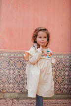 Robe Illia - Crème - Enfant
