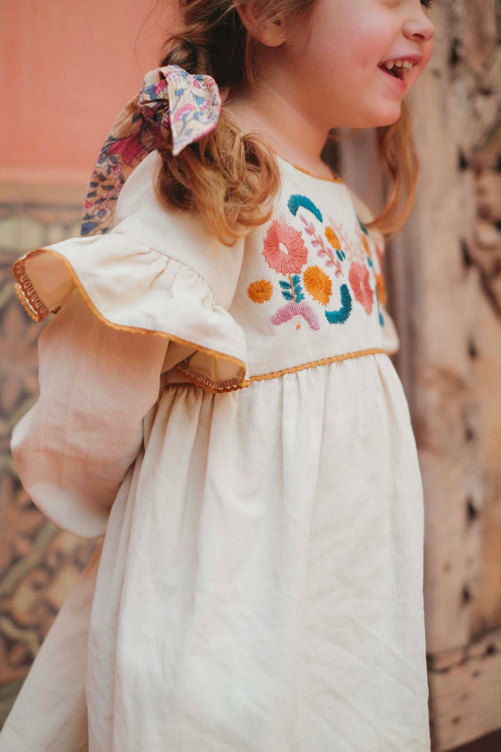 Robe Illia - Crème - Enfant