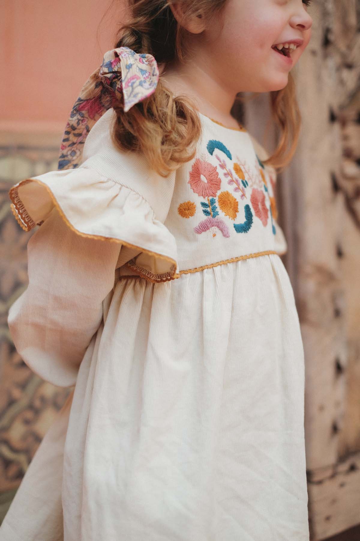 Robe Illia - Crème - Enfant