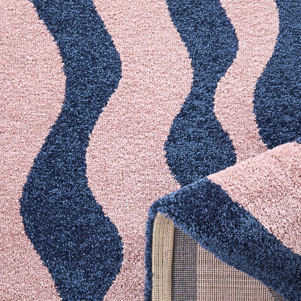 Groovy - Tapis D'Intérieur - Polypropylène - Bleu