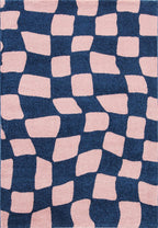 Groovy - Tapis D'Intérieur - Polypropylène - Bleu