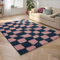 Groovy - Tapis D'Intérieur - Polypropylène - Bleu