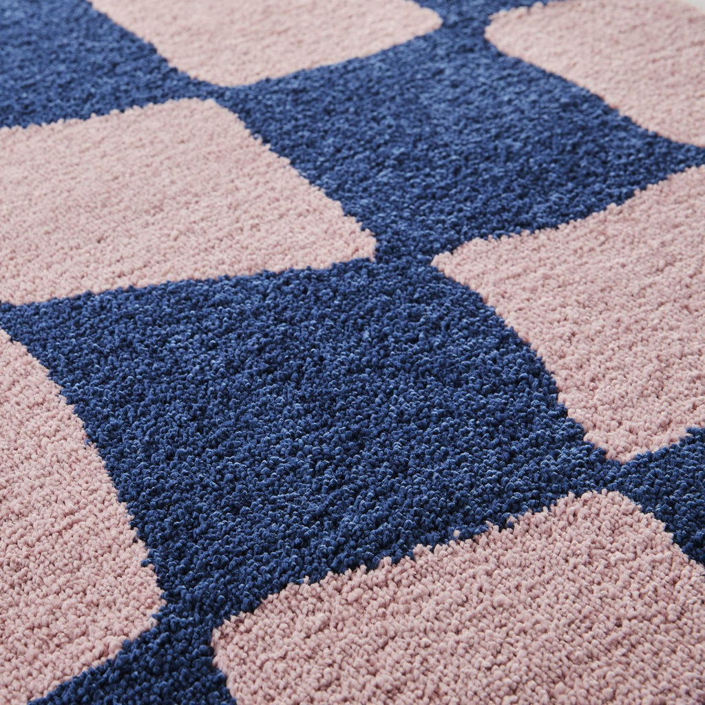 Groovy - Tapis D'Intérieur - Polypropylène - Bleu