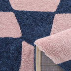 Groovy - Tapis D'Intérieur - Polypropylène - Bleu