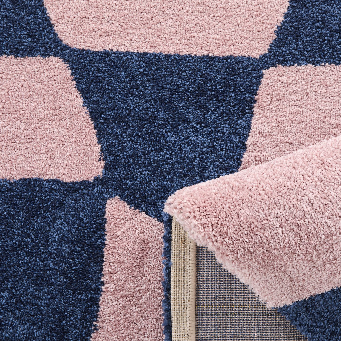 Groovy - Tapis D'Intérieur - Polypropylène - Bleu