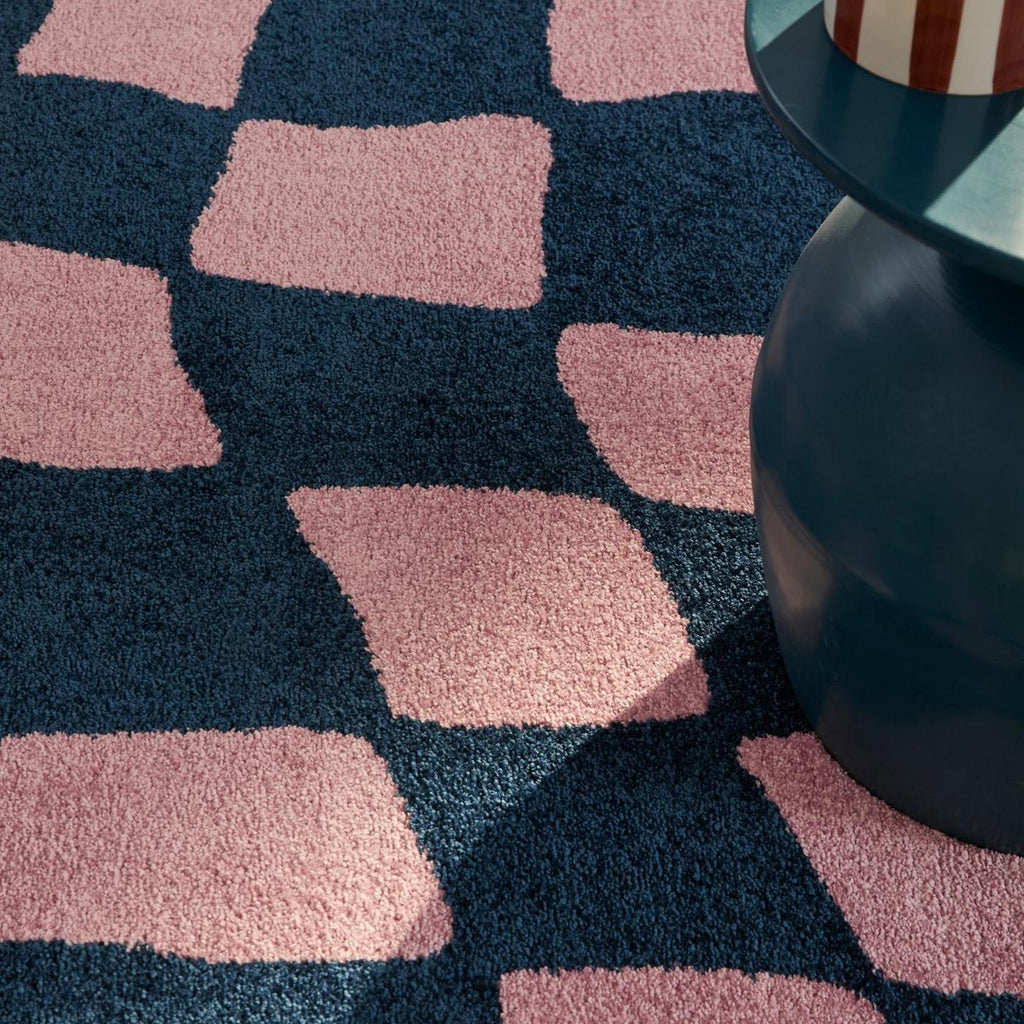 Groovy - Tapis D'Intérieur - Polypropylène - Bleu