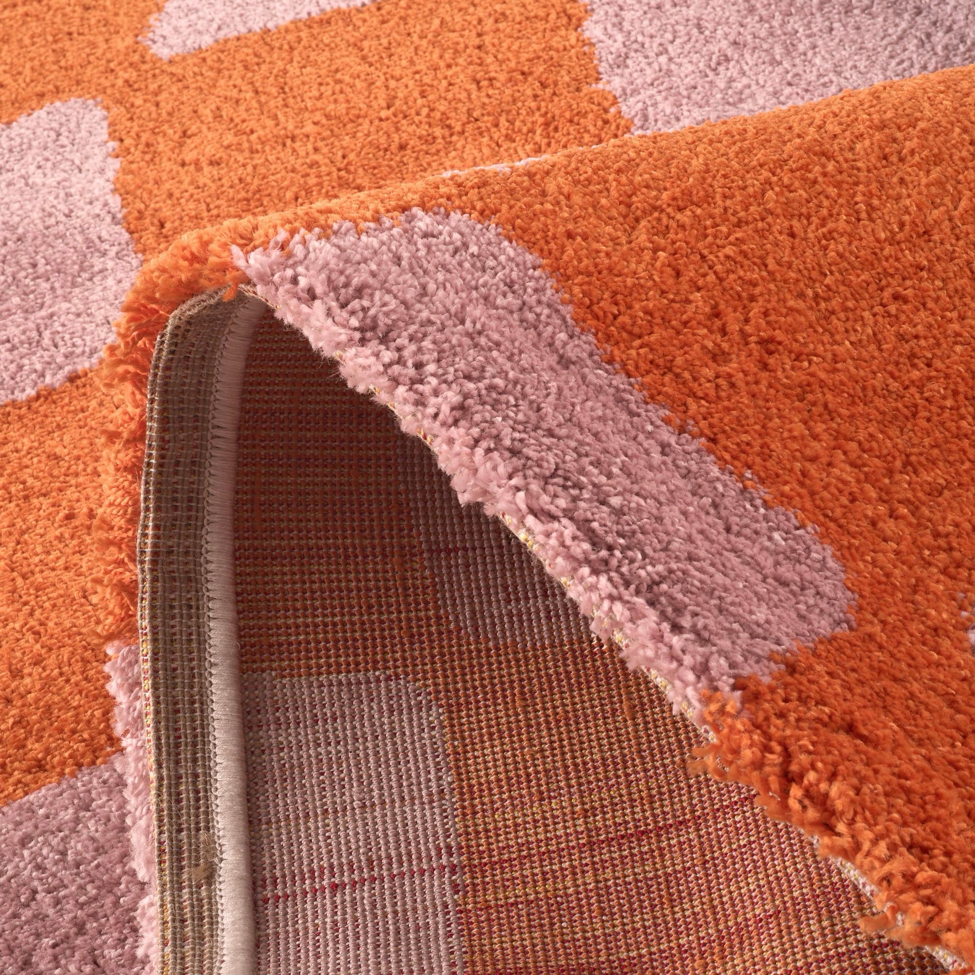Groovy - Tapis D'Intérieur - Polypropylène - Orange