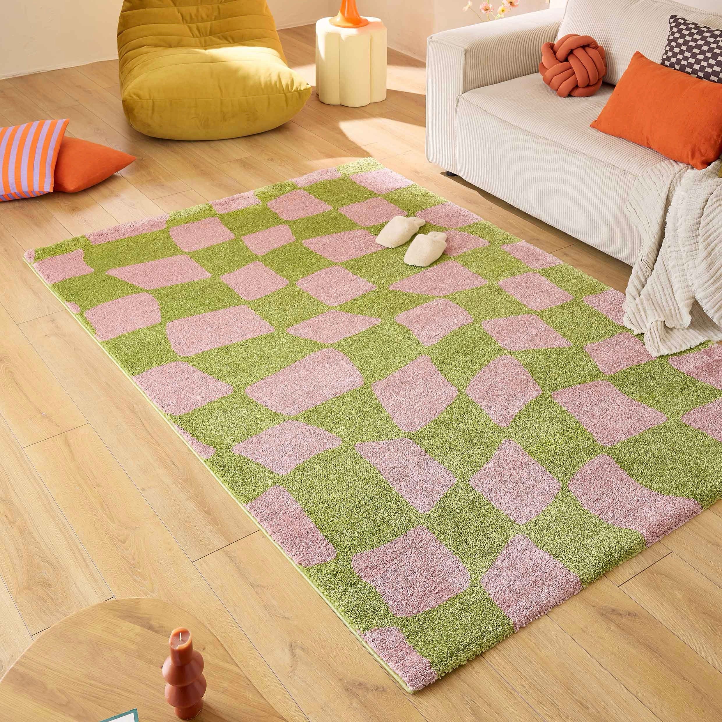 Groovy - Tapis D'Intérieur - Polypropylène - Vert