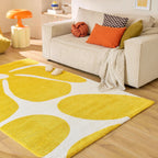 Groovy 385 Rug - Modern Pattern - Yellow - Indoor