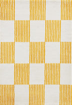 Groovy - Tapis D'Intérieur - Polypropylène - Jaune