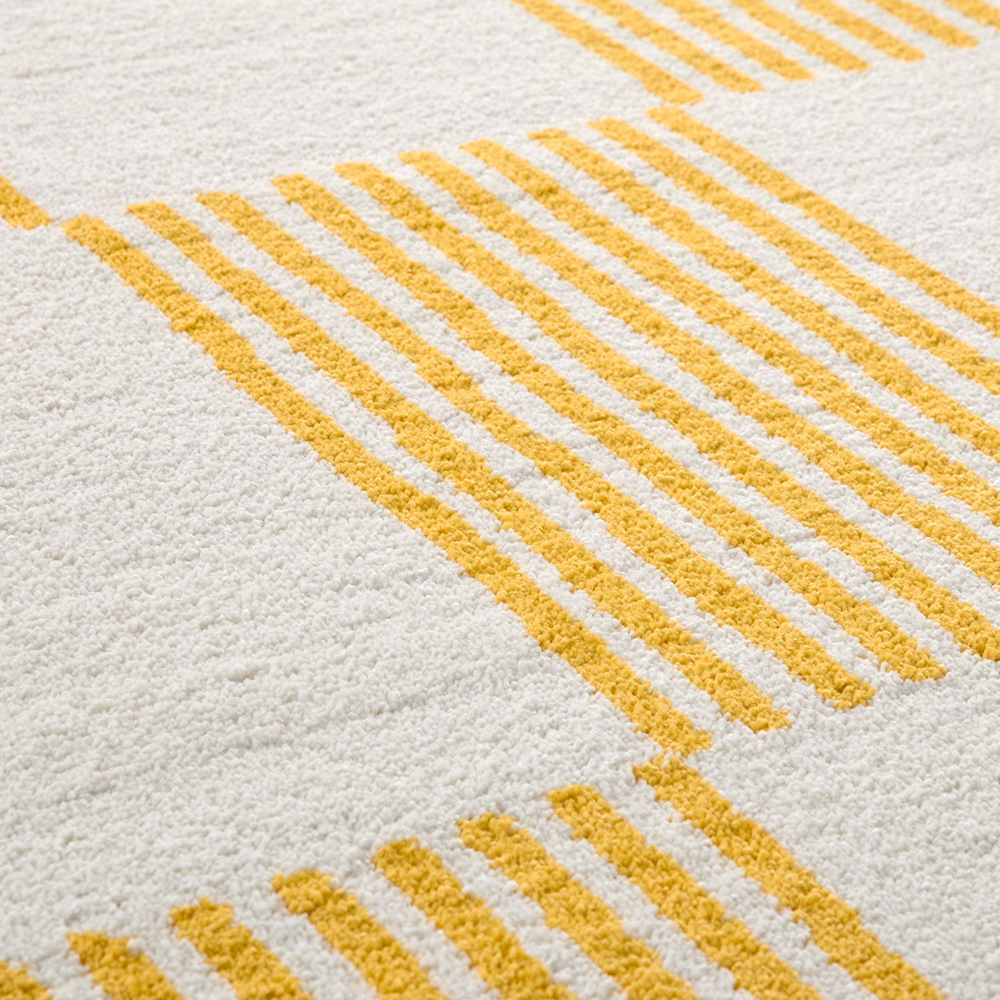 Groovy - Tapis D'Intérieur - Polypropylène - Jaune