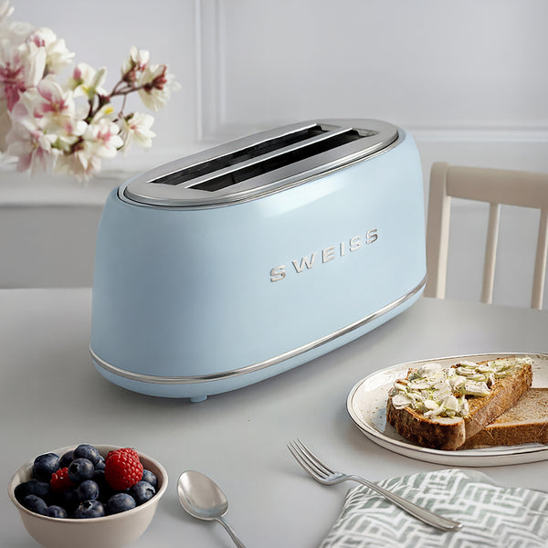 Vintage Baguette Toaster - Blue