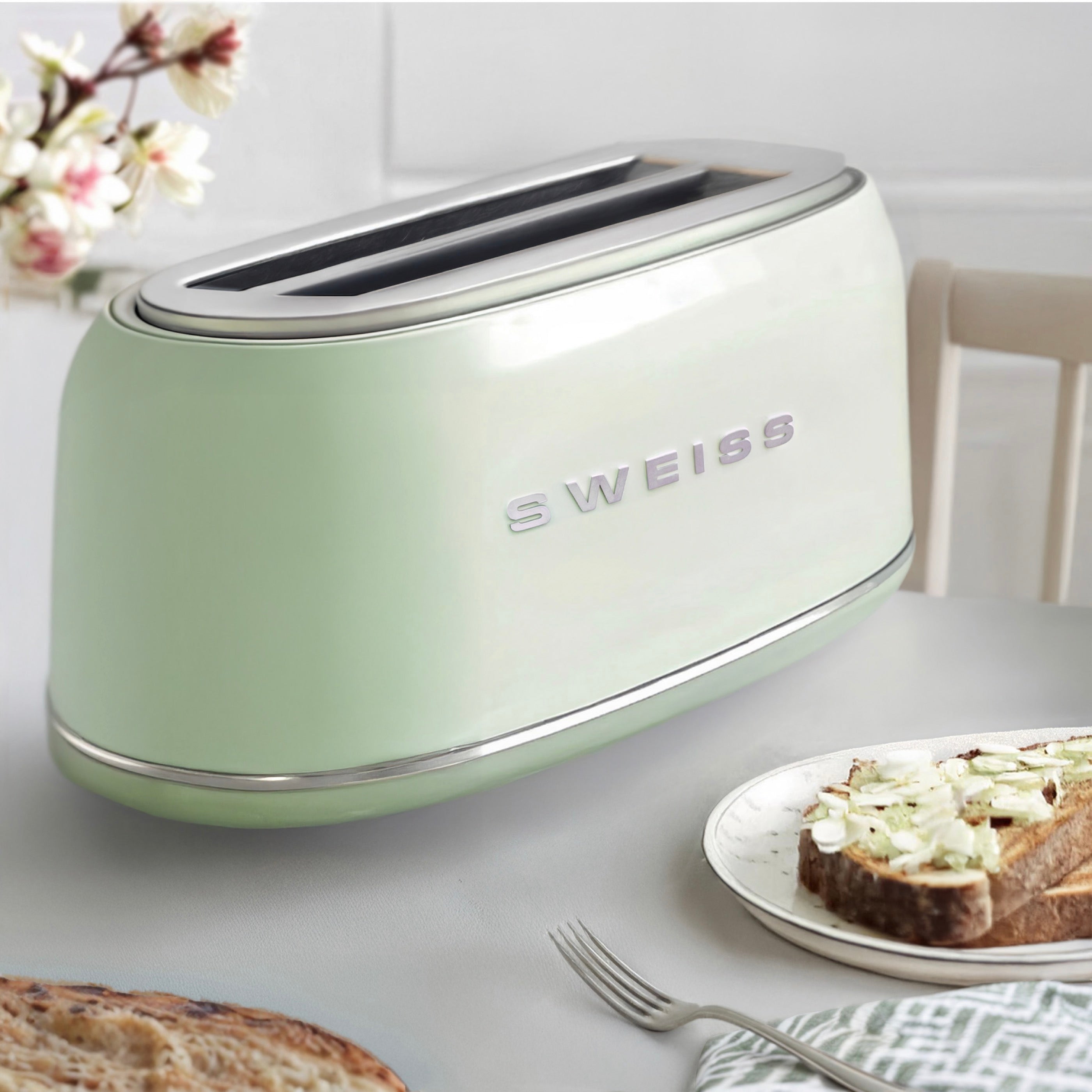 Tostadora Baguette Vintage - Verde