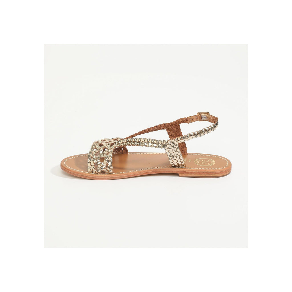 Golden Sun - Sandalias Adila - Doradas