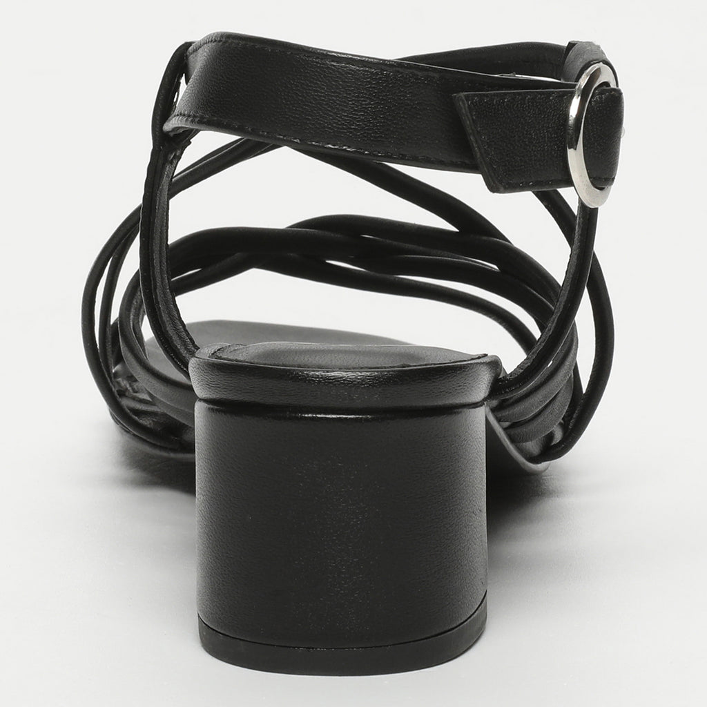 Sandales A Talons Wilobe - Noir