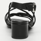 Sandales A Talons Wilobe - Noir