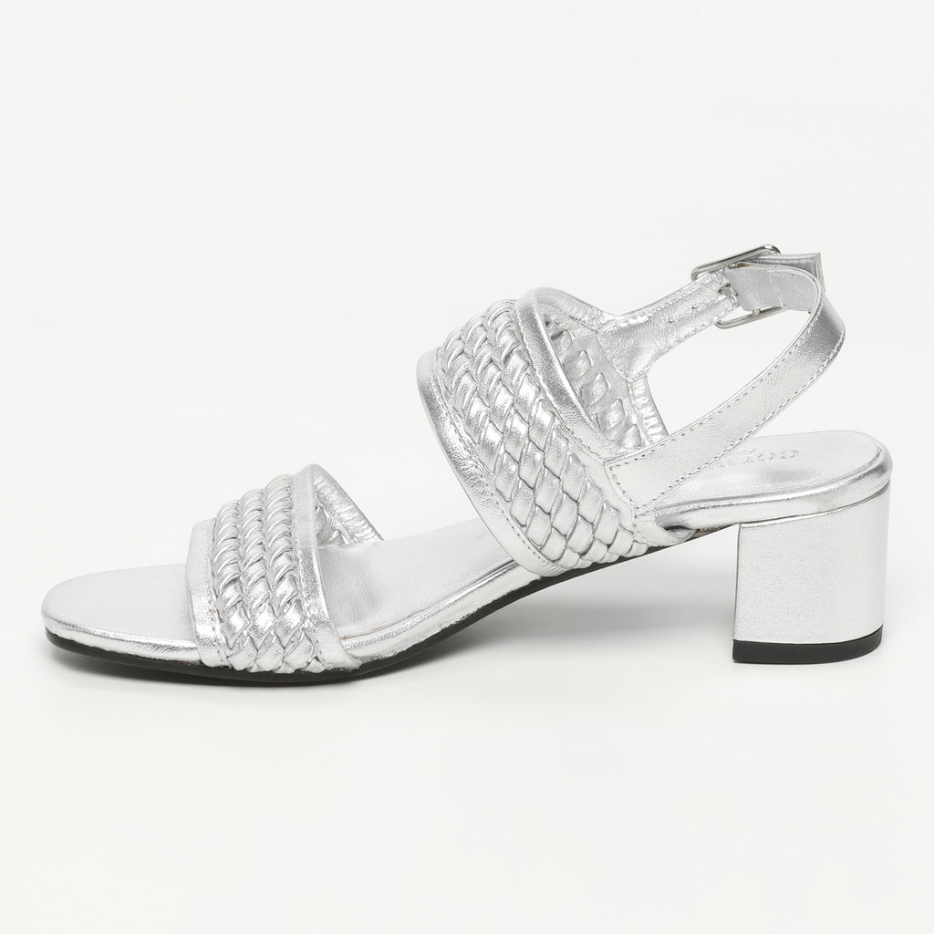 Sandales A Talons Berenice - Argent