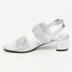 Sandales A Talons Berenice - Argent