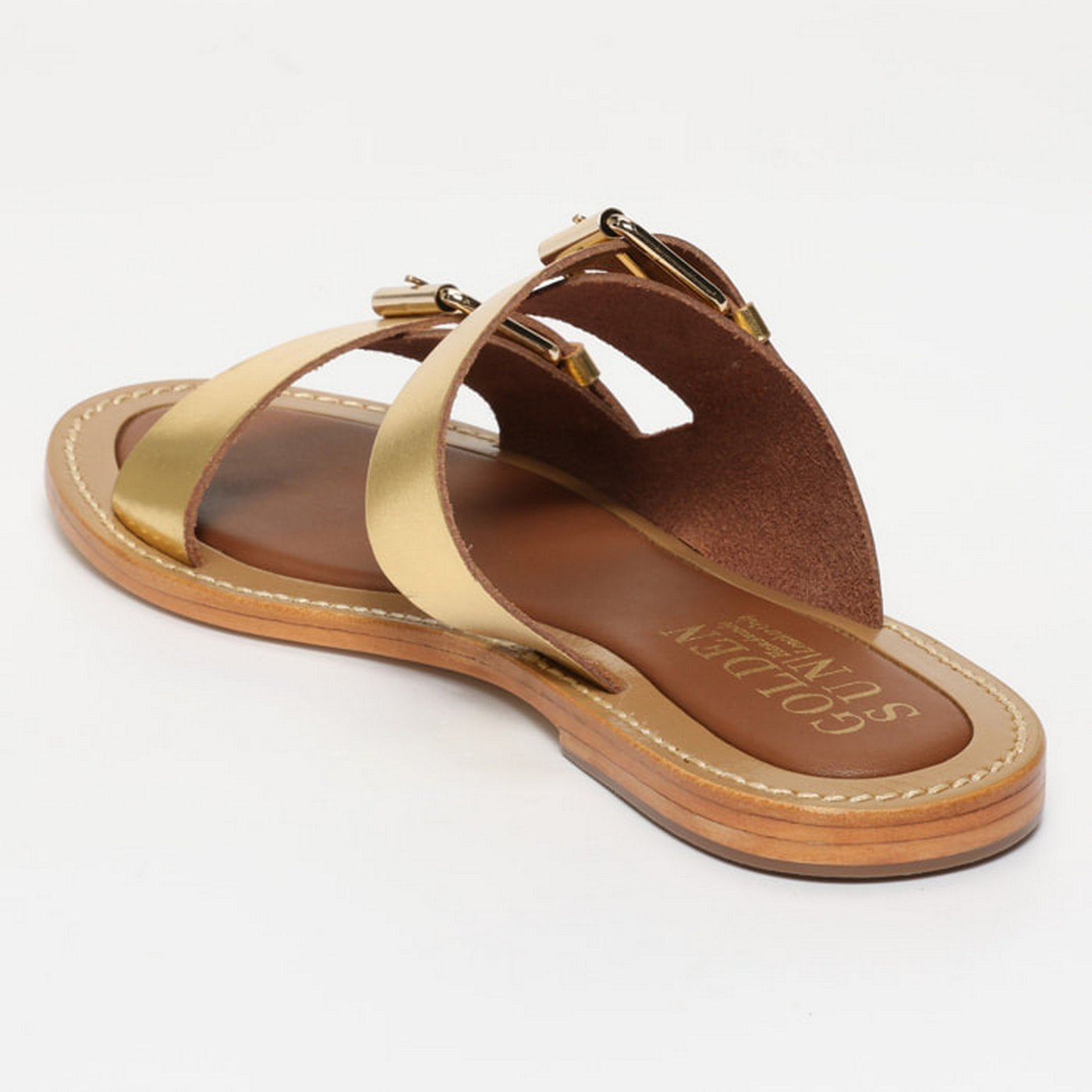Sandales Zyra - Foncé Doré