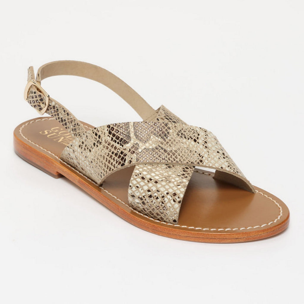 Sandales Rosedale - Beige Serpent