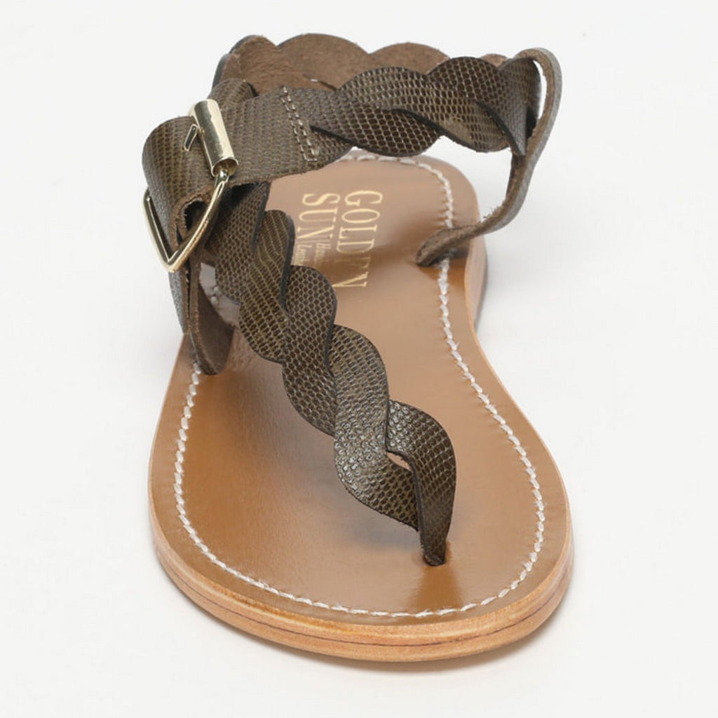 Sandales Aryna - Kaki Lézard
