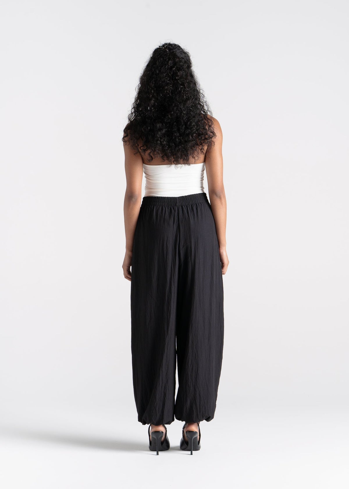 Pantaloni Carter Parachute Balloon - Black