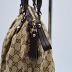 Gucci Sukey Tote Lona Gg Canvas Jacquard