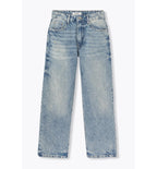 Women's 7/8 Straight Jeans - Plain Dark Jeans