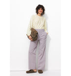 Blusa con bordado inglés - Plain Light Natural