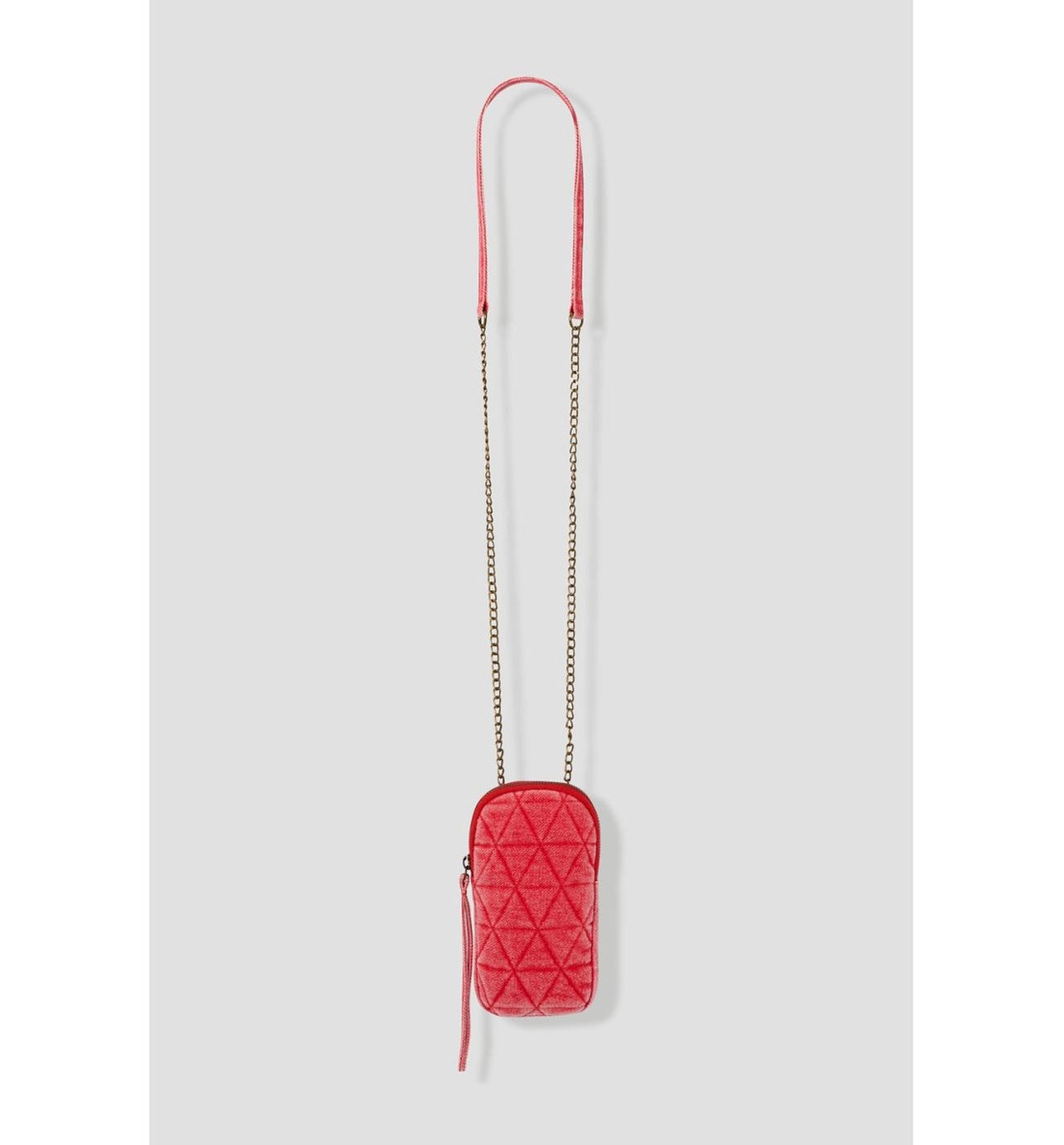 Pochette Smartphone en Jean - Rouge Uni Colore