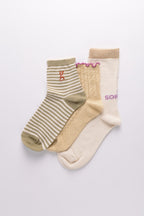 Trio De Chaussettes - Collection Été 26